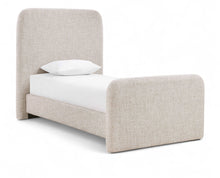 Load image into Gallery viewer, Fira - Linen Textured Fabric Upholstered Bed