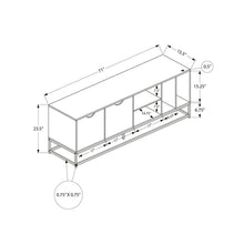 Load image into Gallery viewer, TV Stand, Storage Cabinet With Open And Closed Shelves, Console For Living Room - Black