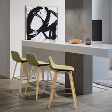 Load image into Gallery viewer, Randolph Bentwood - Upholstered Counter / Bar Height Stool (Set of 2)