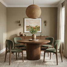 Load image into Gallery viewer, Velora - Upholstered Dining Chair (Set of 2) - Brown Base