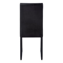 Load image into Gallery viewer, Dining Chair Side Upholstered, For Dining Room (Set of 2) - Black