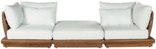 Load image into Gallery viewer, Mirella - 3 Piece Water Resistant Fabric Upholstered Outdoor Patio Modular Sofa