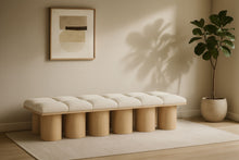 Load image into Gallery viewer, Pavilion - 12 Piece Modular Bench With Natural Base