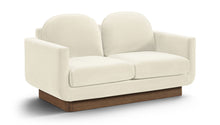 Load image into Gallery viewer, Diviento - Velvet Performance Fabric Upholstered Loveseat
