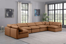 Load image into Gallery viewer, Indulge - Faux Leather 7 Piece Modular U-Shaped Sectional