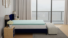 Load image into Gallery viewer, 3" Gel Plush Memory Foam Cooling Mattress Topper