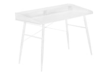 Load image into Gallery viewer, Computer Desk For Home Office, Laptop Storage Shelves, Contemporary & Modern