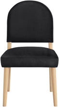 Load image into Gallery viewer, Varinelle - Velvet Dining Chair (Set of 2) - Natural Frame