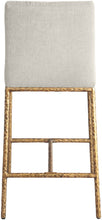 Load image into Gallery viewer, Reeves - Chenille Fabric Upholstered Counter Stool (Set of 2) - Gold Base