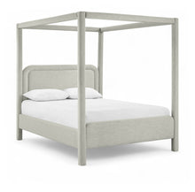 Load image into Gallery viewer, Salina - Linen Textured Fabric Upholstered Bed