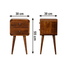 Load image into Gallery viewer, Curved Nightstand