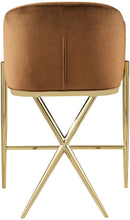 Load image into Gallery viewer, Xavier - Counter Stool with Gold Legs