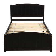 Load image into Gallery viewer, Platform Bed & Headboard, Footboard And Wood Slat Support