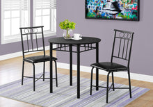 Load image into Gallery viewer, 3 Pieces Dining Table Set, Small, Round, Contemporary & Modern