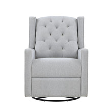 Load image into Gallery viewer, Milah - Gliding Swivel Recliner Tufted