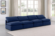 Load image into Gallery viewer, Indulge - Velvet 4 Seat Modular Armless Sofa