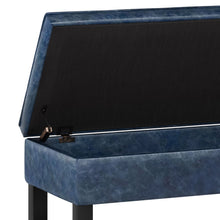 Load image into Gallery viewer, Cosmopolitan - Storage Ottoman Bench With Open Bottom