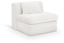 Load image into Gallery viewer, Stellar - Chenille Fabric Upholstered Modular Armless Chair