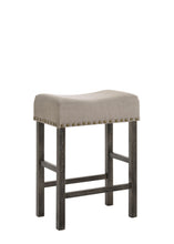 Load image into Gallery viewer, Martha II - Weathered Counter Height Stool (Set of 2) - Gray / Tan