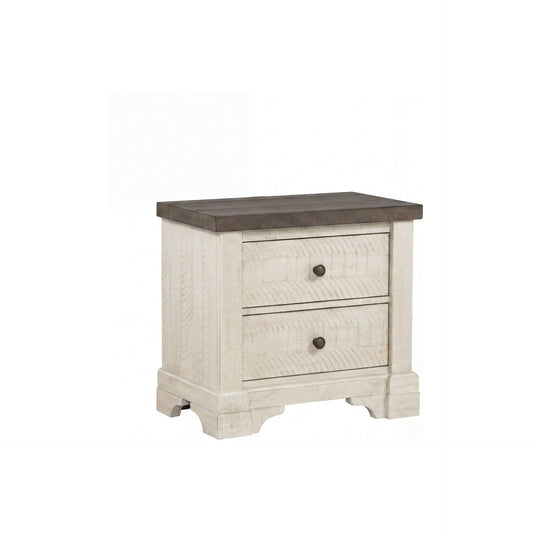 Augusta - Two Drawer Nightstand With USB Port