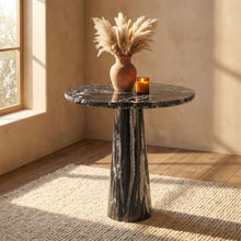 Load image into Gallery viewer, Fontelina - 30" Genuine Marble Bistro Dining Table