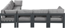 Load image into Gallery viewer, Nizuc - Outdoor Patio 7 Piece Modular Sectional With Gray Frame