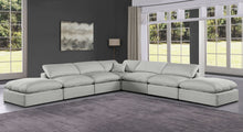 Load image into Gallery viewer, Comfy - 7 Piece Linen Modular Corner Sectional