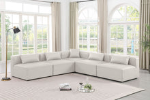 Load image into Gallery viewer, Cube - 5 Piece Modular Corner Armless Sectional