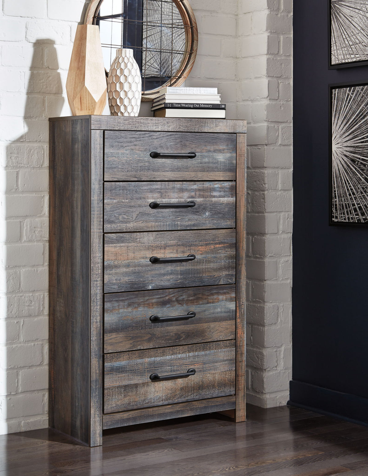 Drystan - Bookcase Bed With Storage Set