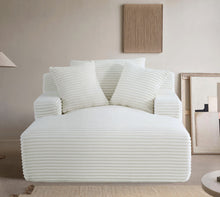 Load image into Gallery viewer, Cloudline - Oversized Chaise Lounge, Modern Comfy Couch With Full Foam Cushioning, Cozy Sleeper Sofabed