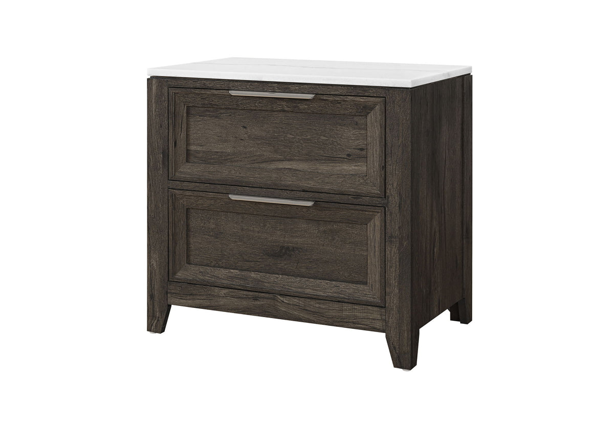 Mariah - Nightstand - Dark Brown