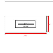 Load image into Gallery viewer, Reinforced - Propane Outdoor Fire Pit Table
