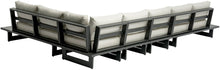 Load image into Gallery viewer, Maldives - 5 Piece Water Resistant Outdoor Patio Modular Sectional With Gray Base