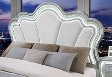 Load image into Gallery viewer, Aria - King Bed Headboard With LED - Silver