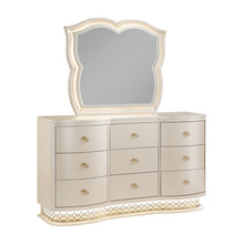 Load image into Gallery viewer, Flora - Framed Mirror With LED Lighting (Dresser Not Included) - Champagne