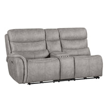 Load image into Gallery viewer, Kamari - LAF Console Loveseat With Dual Power Headrest & Footrest - Gray