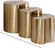 Load image into Gallery viewer, Dimple - 3 Piece Modular End Table