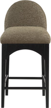 Load image into Gallery viewer, Waldorf - Boucle Stool With Black Legs