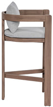 Load image into Gallery viewer, Newport - Water Resistant Fabric Upholstered Outdoor Patio Bar Stool
