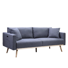 Load image into Gallery viewer, Easton - Fabric Living Room Set With USB Charging Ports Pockets And Pillows (Set of 2)