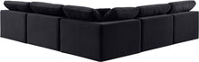 Load image into Gallery viewer, Comfy - 5 Piece Velvet Modular Corner Armless Sectional