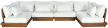 Load image into Gallery viewer, Mirella - 6 Piece Water Resistant Fabric Upholstered Outdoor Patio Modular Sectional