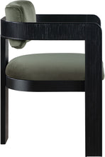 Load image into Gallery viewer, Sacha - Velvet Dining Chair With Black Base (Set of 2)