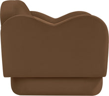 Load image into Gallery viewer, Bloom - Velvet Chair - Saddle