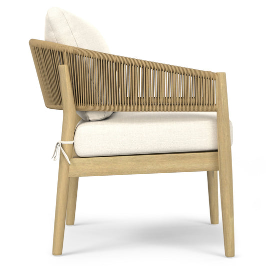 Bayshore - Outdoor Conversation Chair (Set of 2) - Natural - Ego Home Furniture