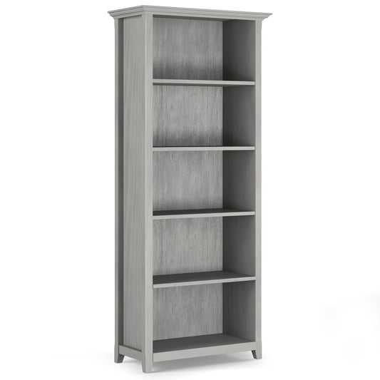Amherst - 5 Shelf Bookcase - Gray