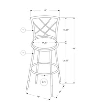 Load image into Gallery viewer, Swivel Stool Bar Height, Contemporary & Modern Style (Set of 2)