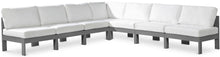 Load image into Gallery viewer, Nizuc - Outdoor Patio 7 Piece Modular Sectional With Gray Frame