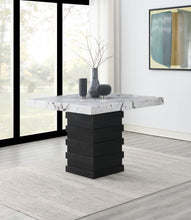 Load image into Gallery viewer, D138 - Counter Height Table - White / Black
