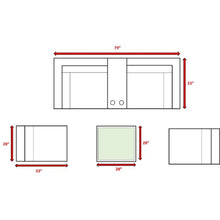Load image into Gallery viewer, Wicker Seating Group Set With Table And Cushions